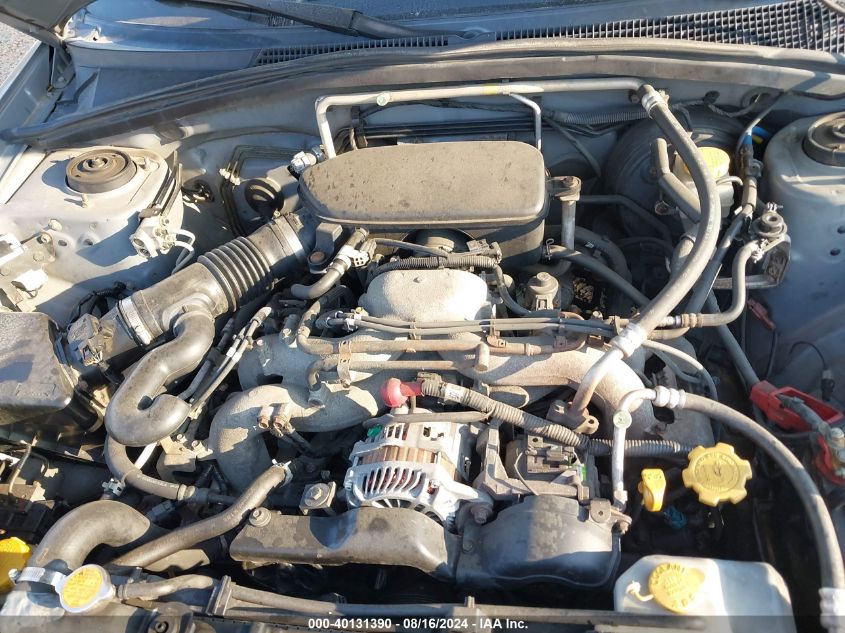 2006 Subaru Forester 2.5X VIN: JF1SG63636H759541 Lot: 40131390