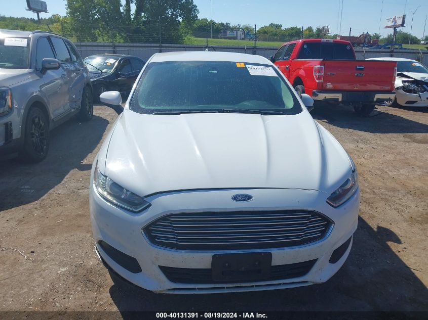 2016 Ford Fusion S VIN: 1FA6P0G74G5128091 Lot: 40131391