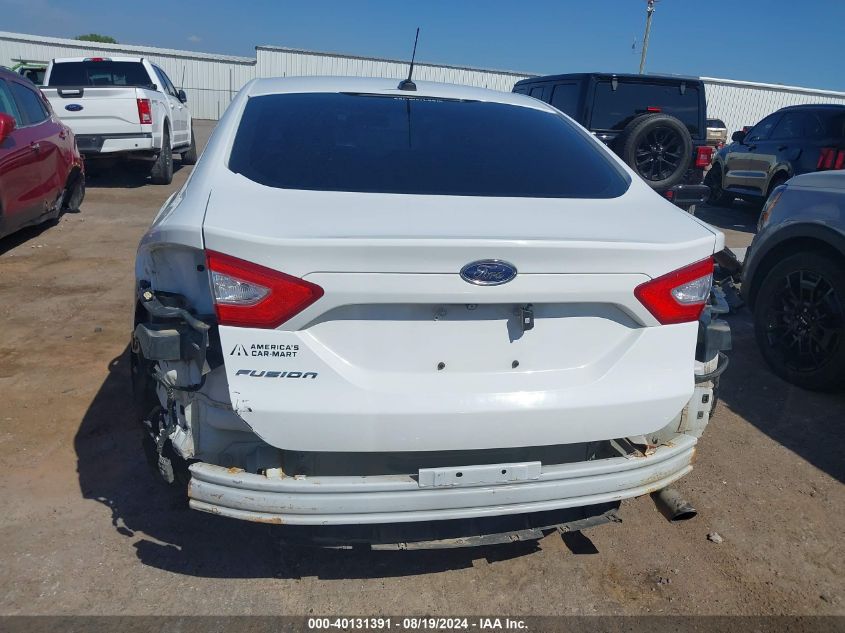 2016 Ford Fusion S VIN: 1FA6P0G74G5128091 Lot: 40131391