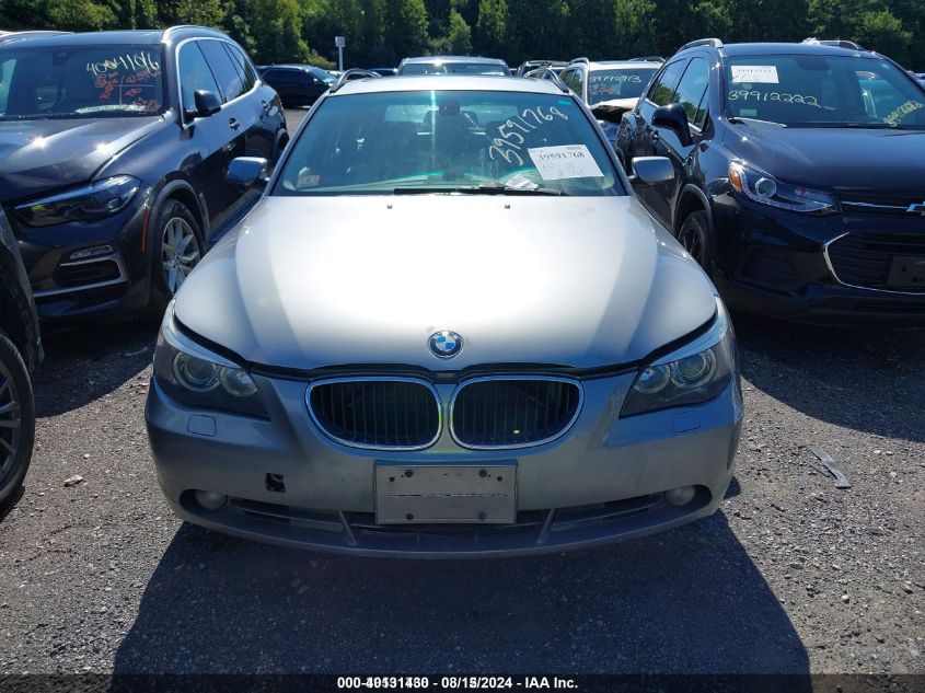 WBANN73596CN00850 2006 BMW 530Xit