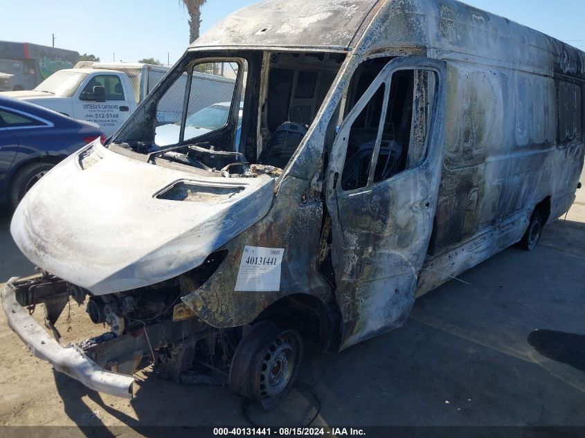 2022 Mercedes-Benz Sprinter 2500 High Roof V6 VIN: W1Y4EDVY7NT093769 Lot: 40131441