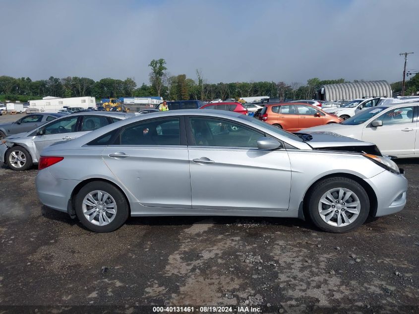 2012 Hyundai Sonata Gls VIN: 5NPEB4AC5CH340168 Lot: 40131461