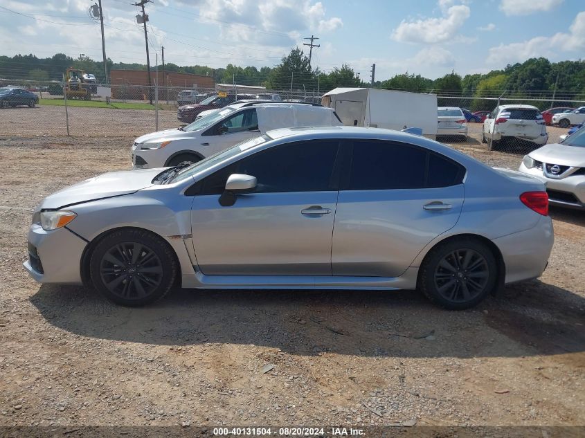 2015 Subaru Wrx Premium VIN: JF1VA1D60F8806606 Lot: 40131504