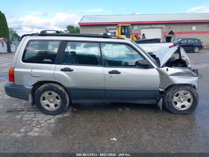 1999 Subaru Forester VIN: JF1SF6352X8744024 Lot: 40131513