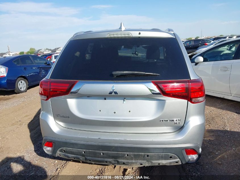 2019 Mitsubishi Outlander Sel VIN: JA4AD3A38KZ007080 Lot: 40131516