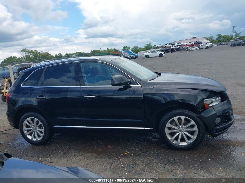 2017 Audi Q5 2.0T Premium VIN: WA1C2AFP5HA018012 Lot: 40131517