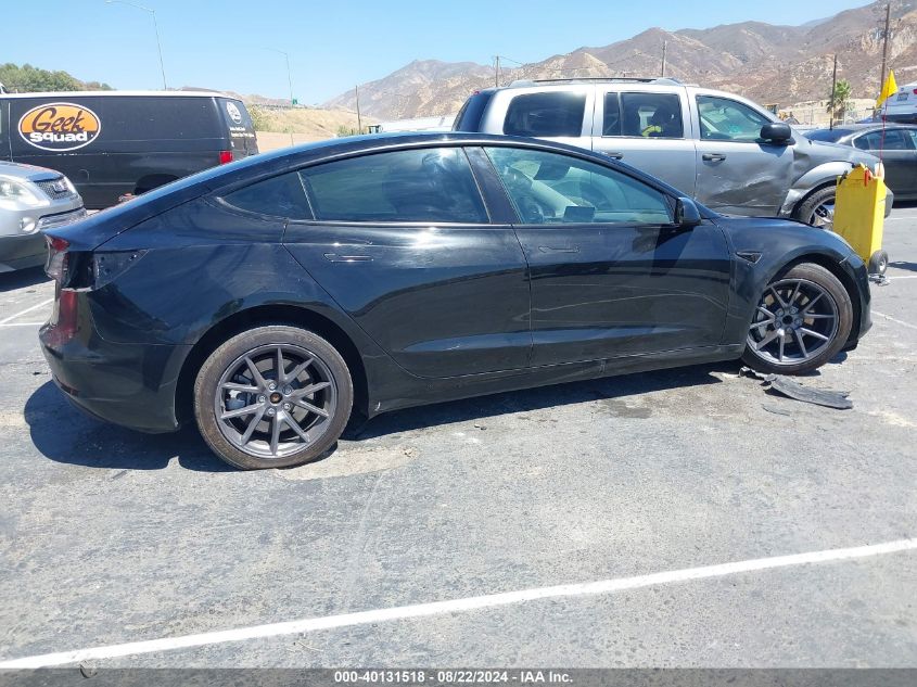 2023 Tesla Model 3 Rear-Wheel Drive VIN: 5YJ3E1EA0PF469302 Lot: 40131518