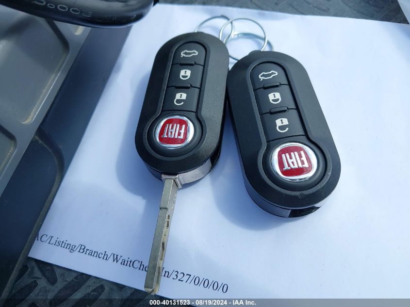 2015 Fiat 500 Sport VIN: 3C3CFFBR1FT647615 Lot: 40131523