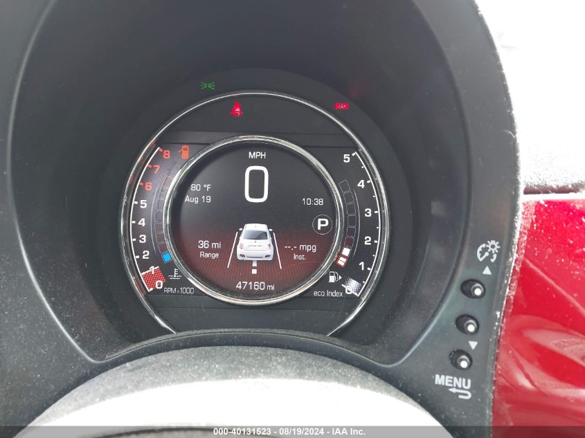 2015 Fiat 500 Sport VIN: 3C3CFFBR1FT647615 Lot: 40131523