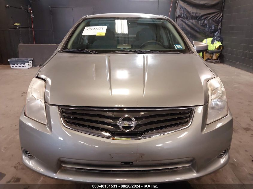 2010 Nissan Sentra 2.0S VIN: 3N1AB6AP7AL629968 Lot: 40131531