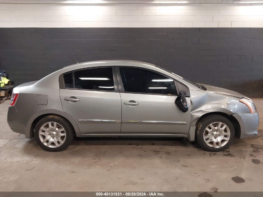 2010 Nissan Sentra 2.0S VIN: 3N1AB6AP7AL629968 Lot: 40131531