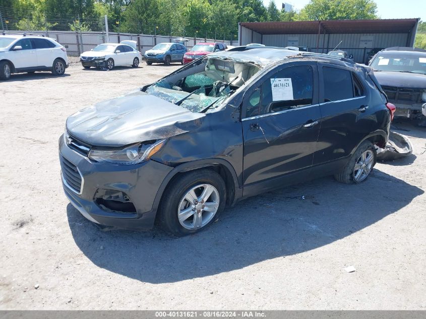 3GNCJLSBXJL233681 2018 CHEVROLET TRAX - Image 2