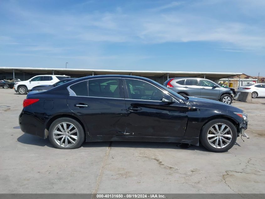 2015 Infiniti Q50 Premium VIN: JN1BV7AR4FM399192 Lot: 40131650