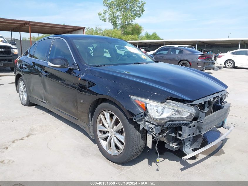 2015 Infiniti Q50 Premium VIN: JN1BV7AR4FM399192 Lot: 40131650