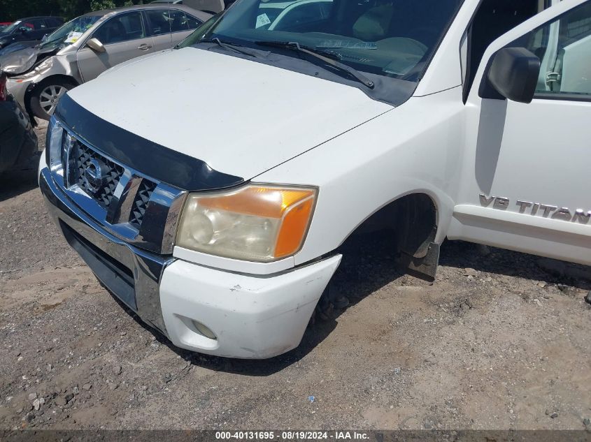 2011 Nissan Titan Sv VIN: 1N6BA0ED9BN323807 Lot: 40131695