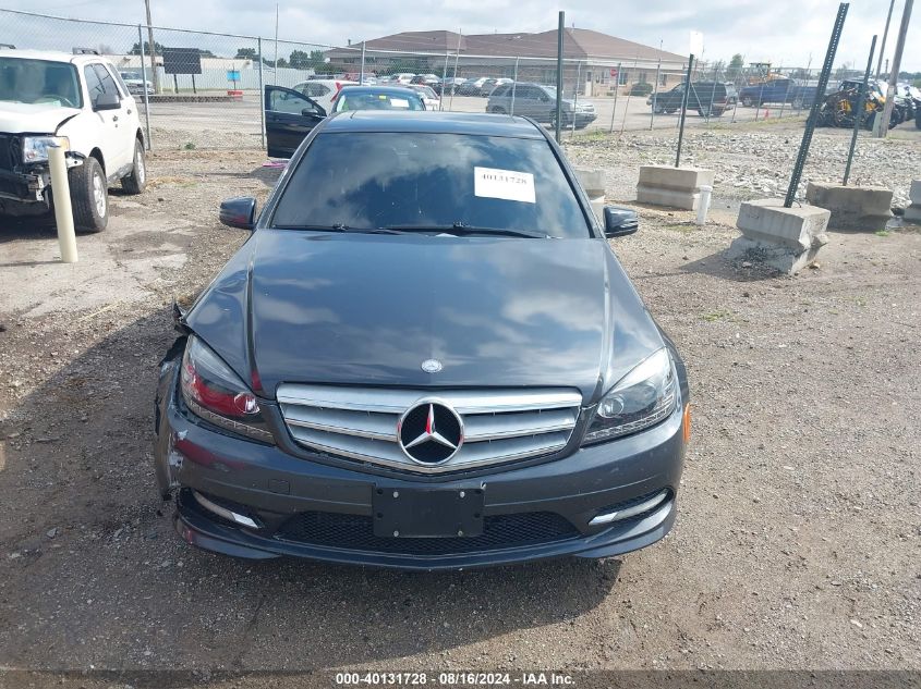 2011 Mercedes-Benz C 300 Luxury 4Matic/Sport 4Matic VIN: WDDGF8BB1BR143604 Lot: 40131728