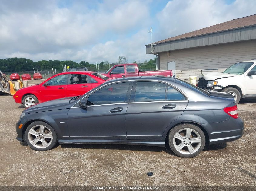 2011 Mercedes-Benz C 300 Luxury 4Matic/Sport 4Matic VIN: WDDGF8BB1BR143604 Lot: 40131728