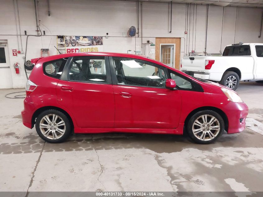 2010 Honda Fit Sport VIN: JHMGE8H48AC029394 Lot: 40131733