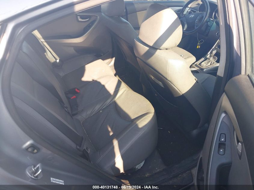KMHDH4AE9EU076808 2014 Hyundai Elantra Limited