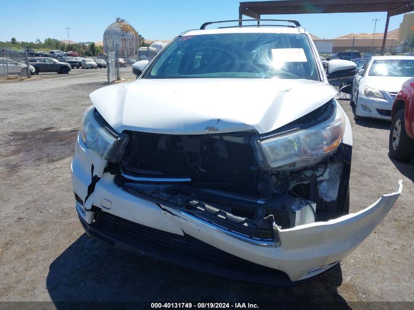 2015 TOYOTA HIGHLANDER LIMITED V6 - 5TDDKRFH1FS175716