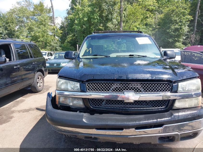 2003 Chevrolet Avalanche 1500 VIN: 3GNEK13TX3G296020 Lot: 40131750