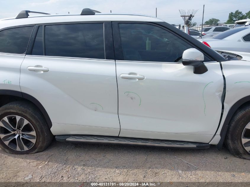 2021 Toyota Highlander Xle VIN: 5TDGZRAH5MS533476 Lot: 40131781