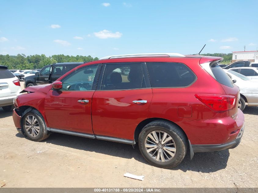 2018 Nissan Pathfinder Sv VIN: 5N1DR2MN9JC617210 Lot: 40131788