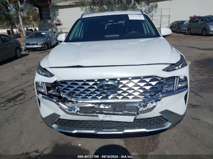 2021 Hyundai Santa Fe Sel VIN: 5NMS24AJ5MH334306 Lot: 40131789