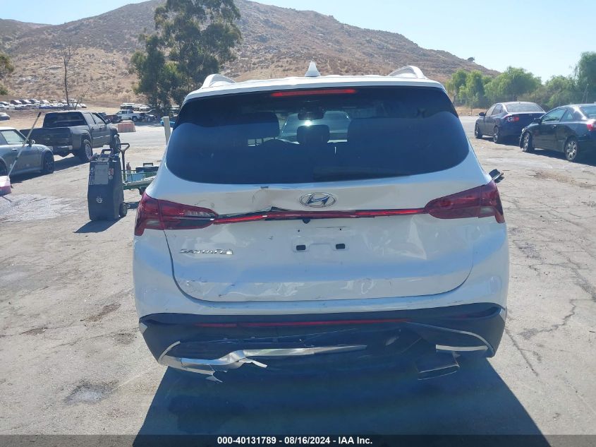 2021 Hyundai Santa Fe Sel VIN: 5NMS24AJ5MH334306 Lot: 40131789