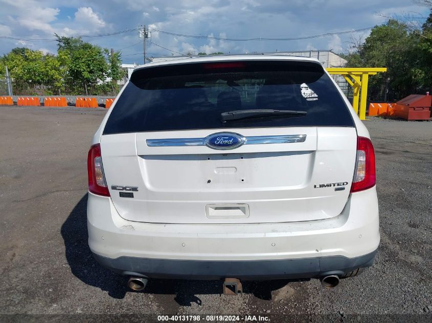 2013 Ford Edge Limited VIN: 2FMDK4KCXDBA00887 Lot: 40131798