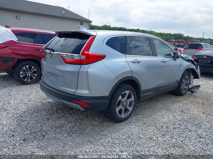 VIN 7FARW2H55JE082199 2018 HONDA CR-V EX