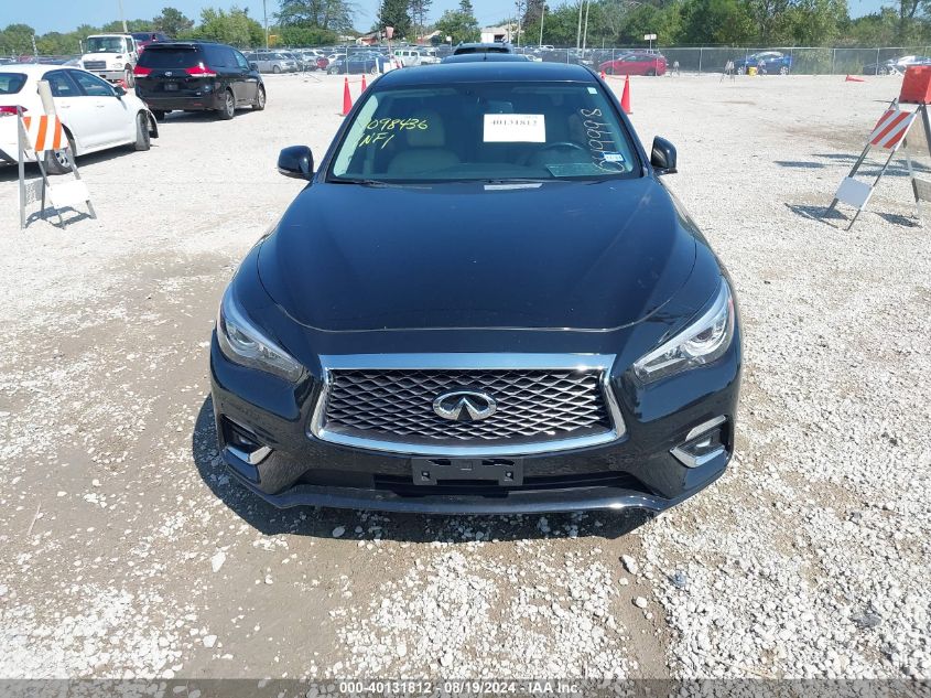 2020 Infiniti Q50 Luxe VIN: JN1EV7AP7LM202779 Lot: 40131812