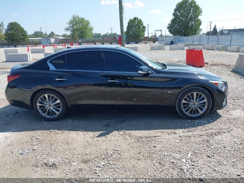 2020 Infiniti Q50 Luxe VIN: JN1EV7AP7LM202779 Lot: 40131812