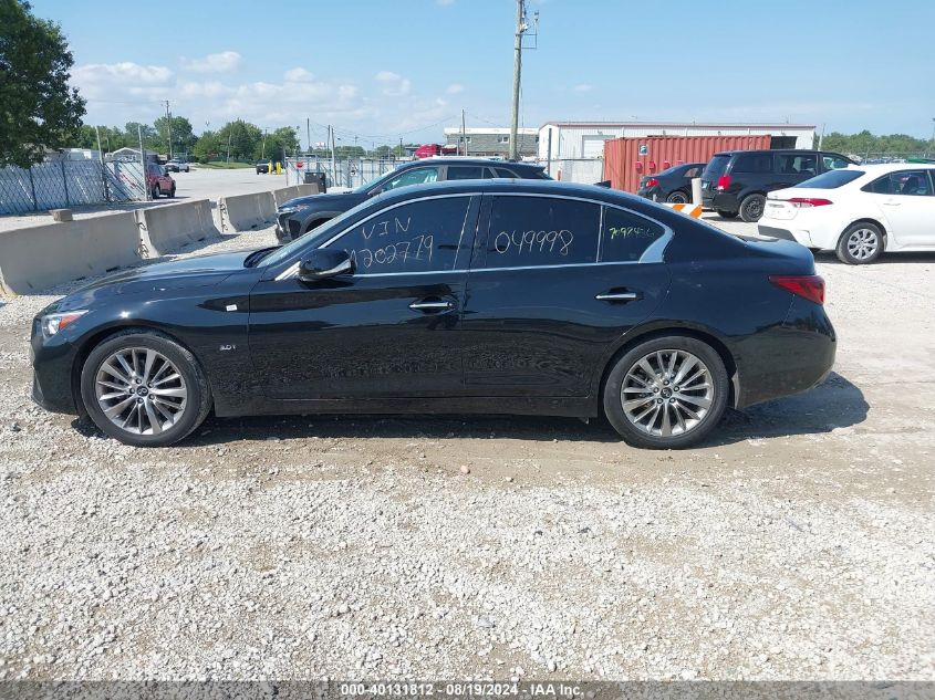 2020 Infiniti Q50 Luxe VIN: JN1EV7AP7LM202779 Lot: 40131812