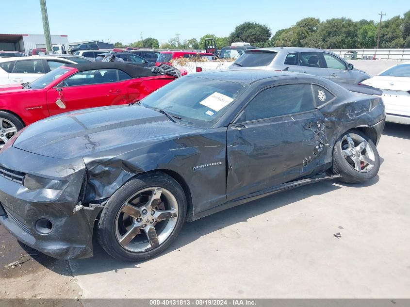 2014 Chevrolet Camaro 1Lt VIN: 2G1FF1E39E9288222 Lot: 40131813