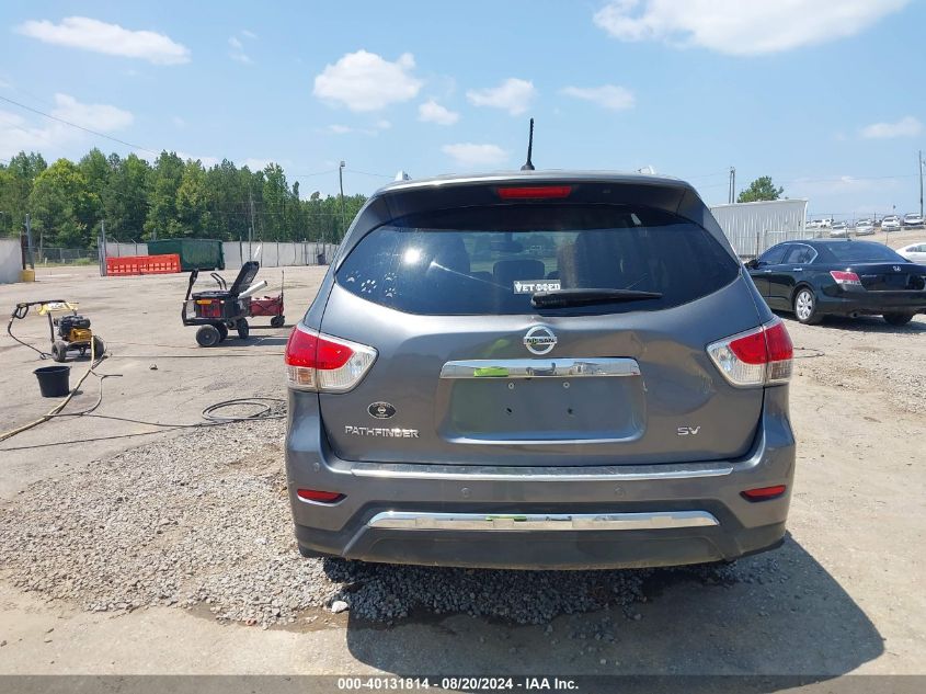 2015 Nissan Pathfinder Sv VIN: 5N1AR2MN3FC615284 Lot: 40131814