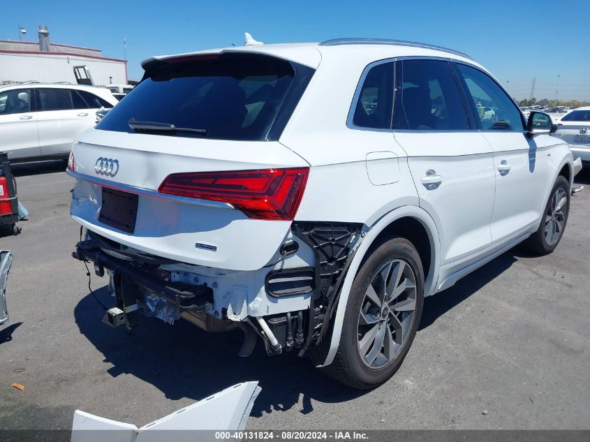 2023 Audi Q5 Premium Plus 45 Tfsi S Line Quattro VIN: WA1EAAFY7P2008241 Lot: 40131824