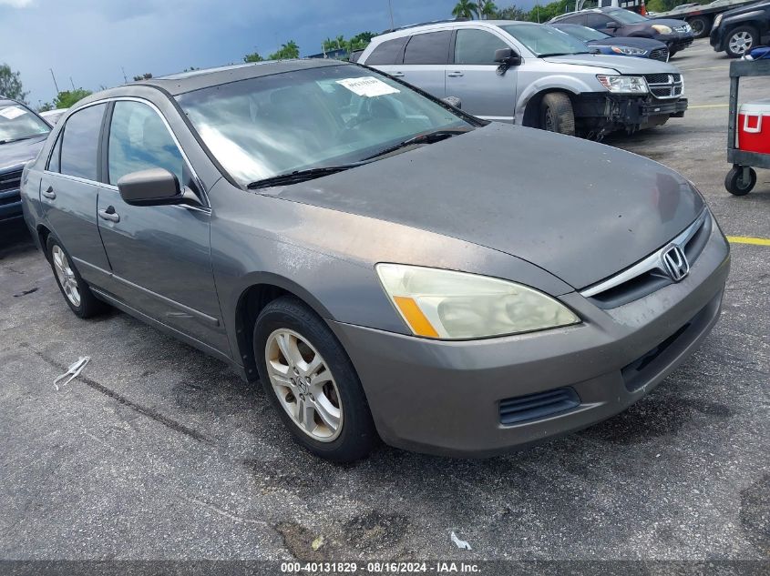 2006 Honda Accord 2.4 Ex VIN: 1HGCM56706A145983 Lot: 40131829