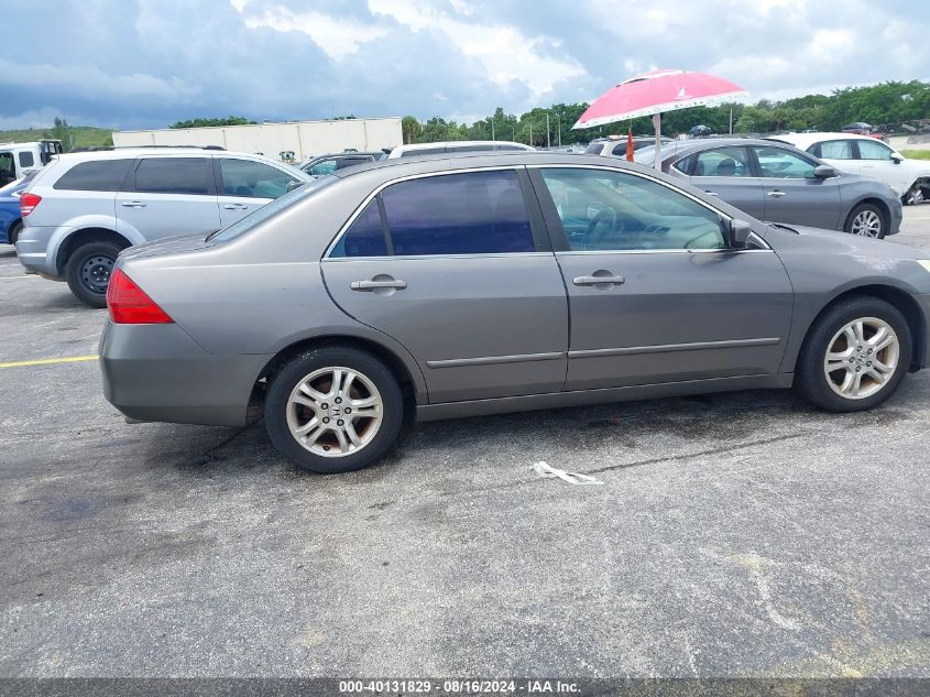 2006 Honda Accord 2.4 Ex VIN: 1HGCM56706A145983 Lot: 40131829