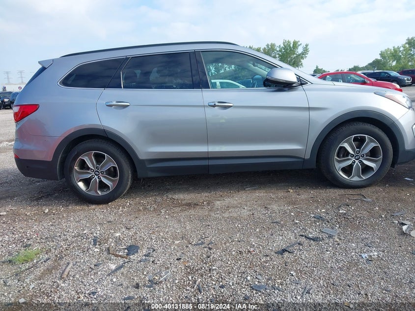 2014 Hyundai Santa Fe Limited VIN: KM8SNDHF1EU039511 Lot: 40131885