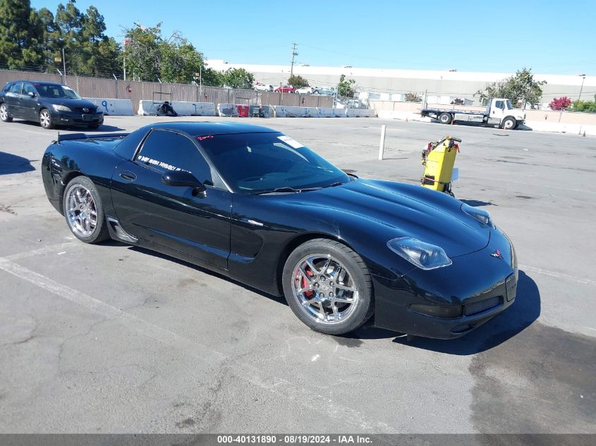 2001 Chevrolet Corvette Z06 Hardtop VIN: 1G1YY12S415116945 Lot: 40131890