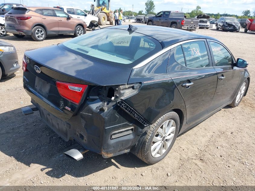 2015 Kia Optima Lx VIN: KNAGM4A71F5617132 Lot: 40131897