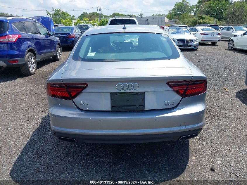 2016 Audi A7 3.0T Premium Plus VIN: WAU2GAFC7GN176114 Lot: 40131920