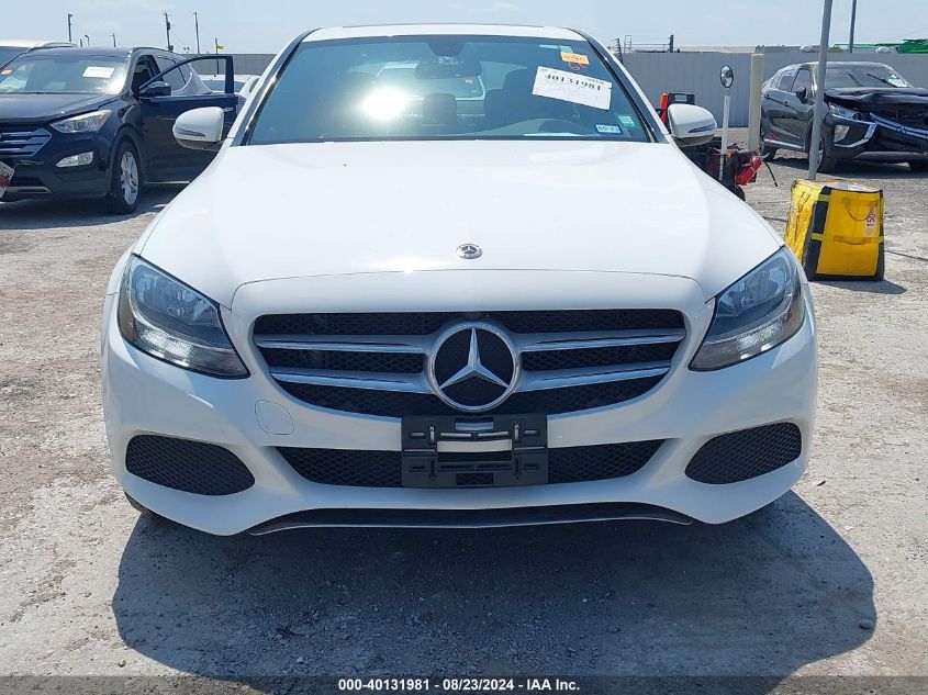 2018 Mercedes-Benz C 300 4Matic VIN: 55SWF4KB5JU274925 Lot: 40131981