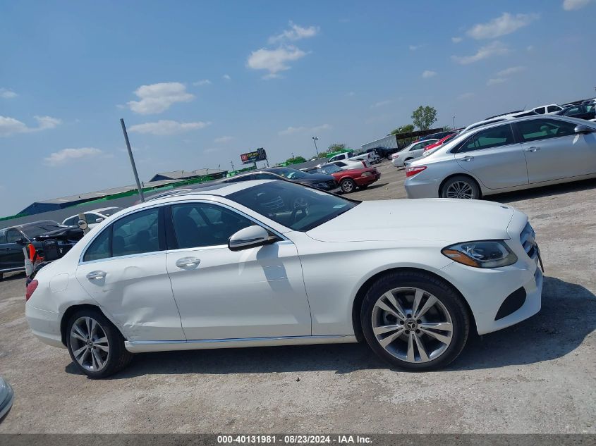 2018 Mercedes-Benz C 300 4Matic VIN: 55SWF4KB5JU274925 Lot: 40131981