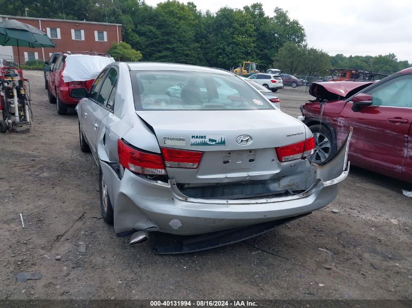 2006 Hyundai Sonata Gls V6/Lx V6 VIN: 5NPEU46F86H002491 Lot: 40131994