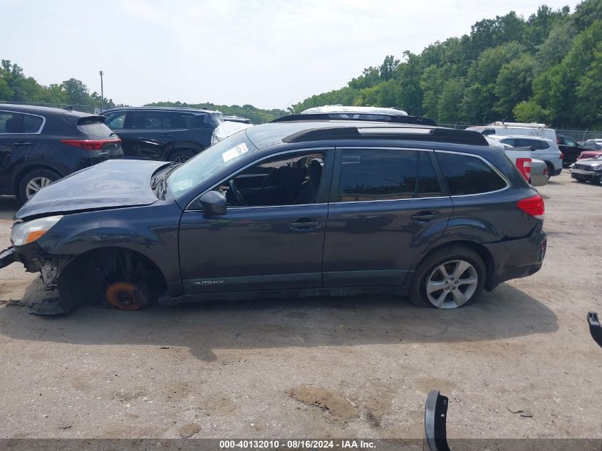 2013 Subaru Outback 2.5I Premium VIN: 4S4BRBCC1D3274033 Lot: 40132010