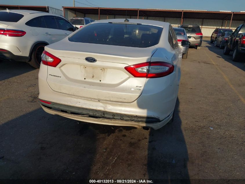 2013 Ford Fusion Se VIN: 3FA6P0HR9DR272714 Lot: 40132013