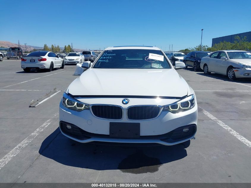 2018 BMW 430I Gran Coupe VIN: WBA4J1C56JBM10610 Lot: 40132015