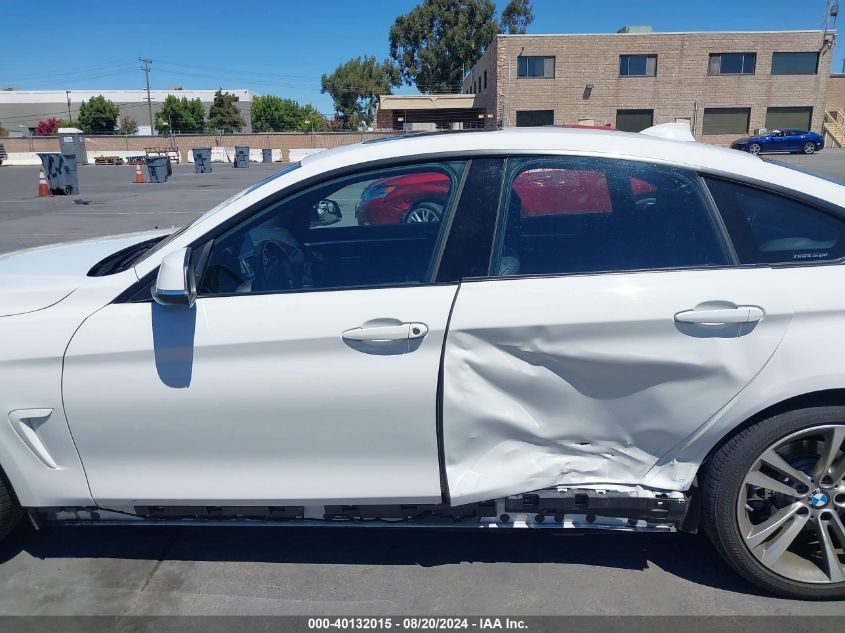 2018 BMW 430I Gran Coupe VIN: WBA4J1C56JBM10610 Lot: 40132015